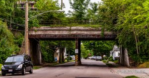 Columbus, Piqua & Indiana Railroad Overpasses