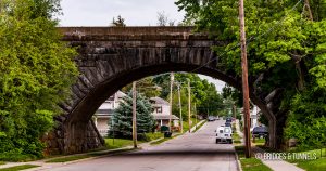 Columbus, Piqua & Indiana Railroad Overpasses