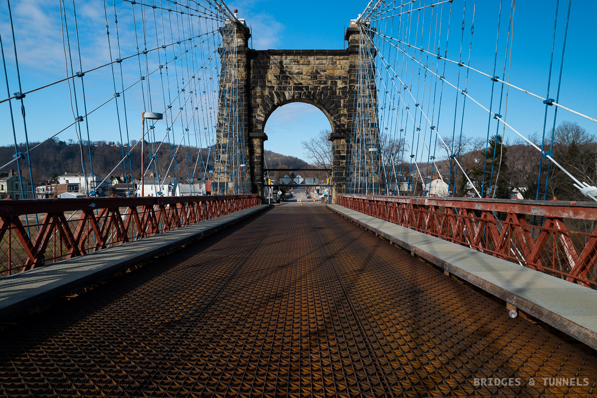 Wheeling Suspension Bridge Bridges and Tunnels