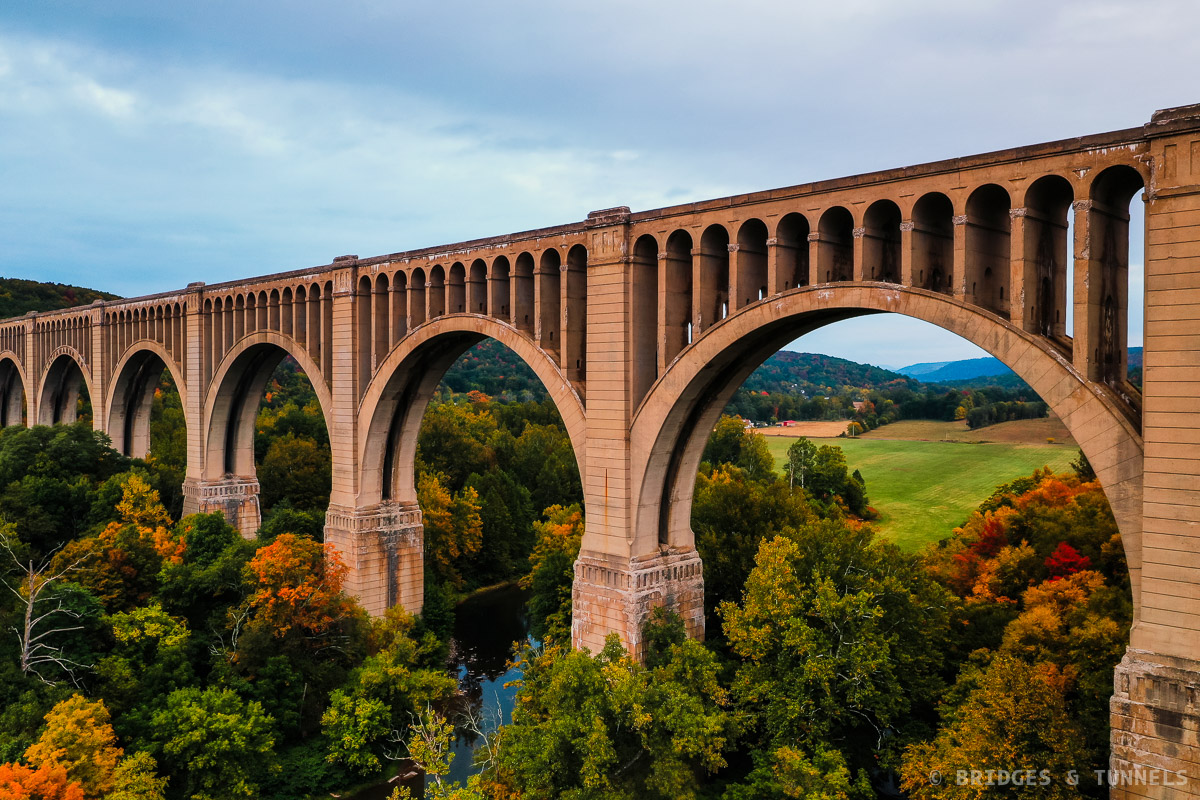 Tunkhannock Viaduct Bridges and Tunnels
