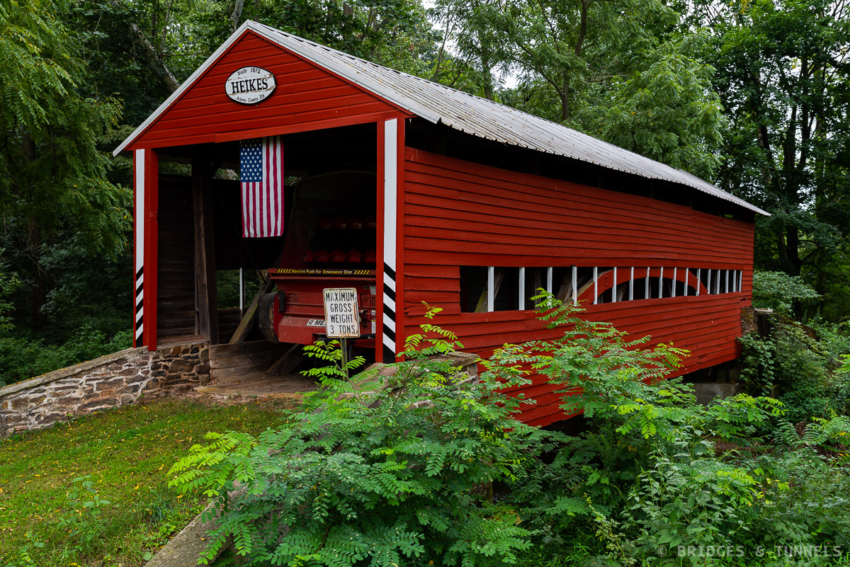 Heikes Covered Bridge Bridges and Tunnels