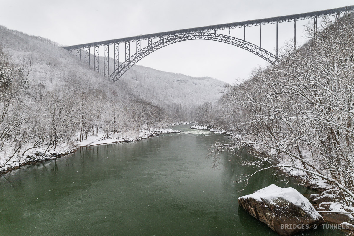 A Winter Escape to New River Bridges and Tunnels
