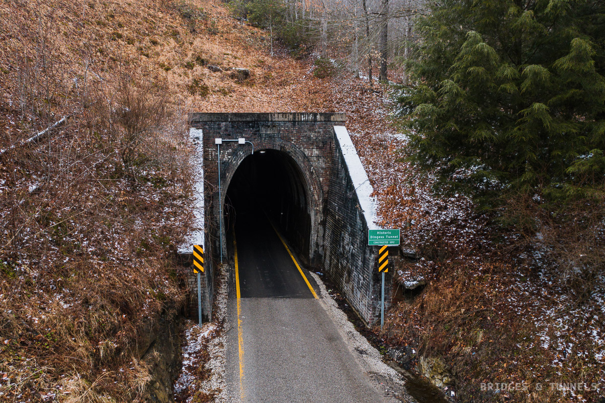 Dingess Tunnel Bridges and Tunnels