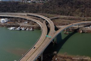 Jennings Randolph Memorial Bridge Ohio Approach