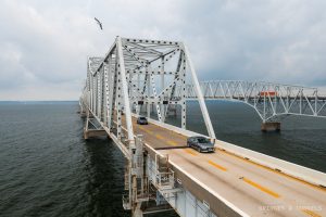 Chesapeake Bay Bridge c. 1952 Eastern Channel Crossing