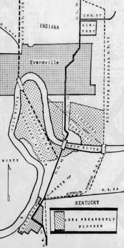 1959 Ohio River Bridge Proposals