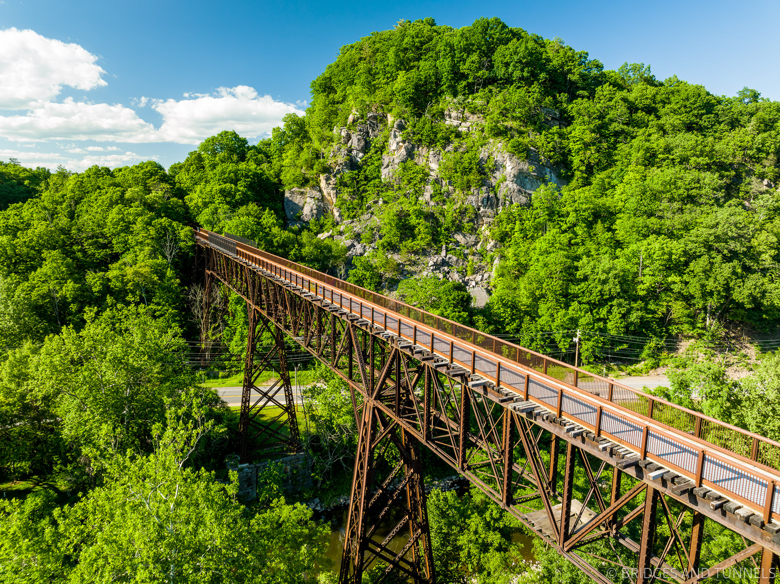 Rosendale Trestle Bridges and Tunnels