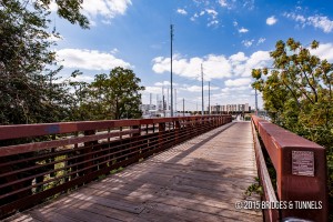 Katy Railroad and Lance Armstrong Bikeway Bridge