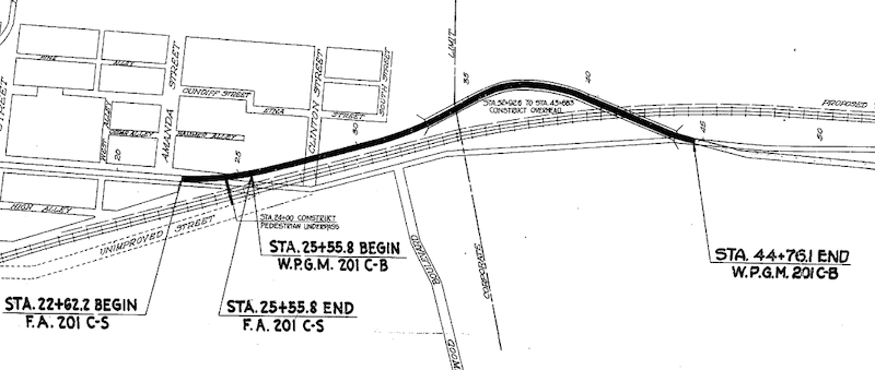 Russell Viaduct Layout