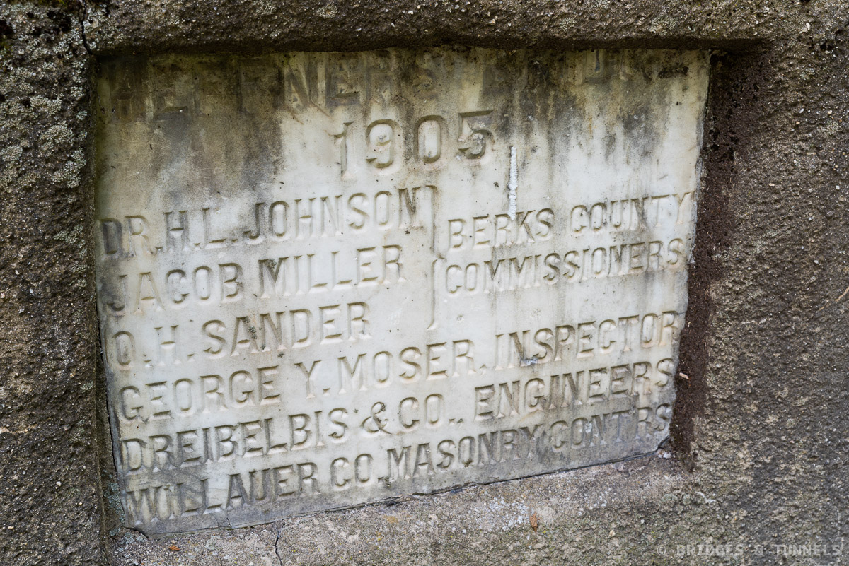 Heffners Bridge Plaque