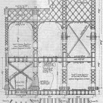 Cross section of the Fort Wayne Bridge.