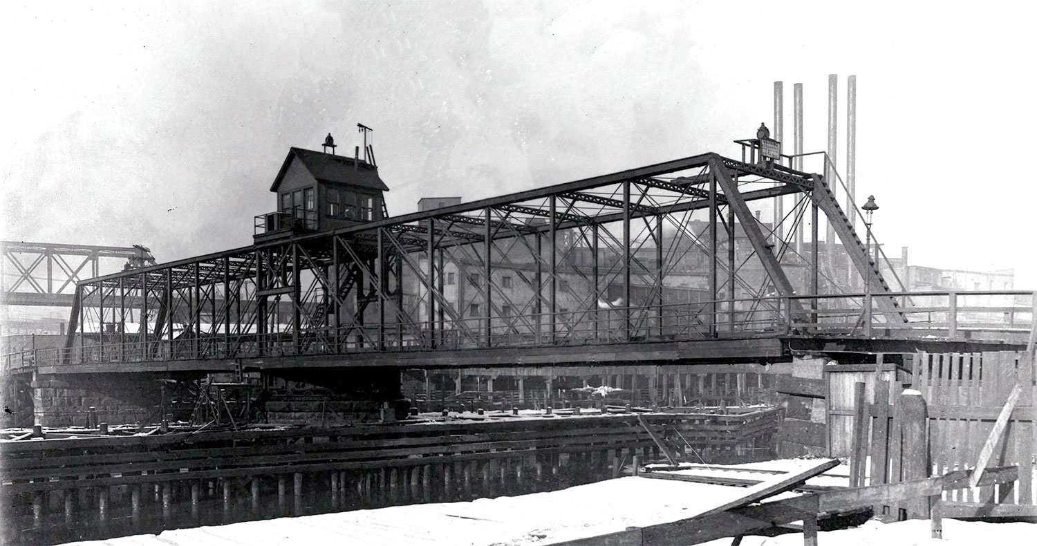 West 3rd Street Bridge circa 1910