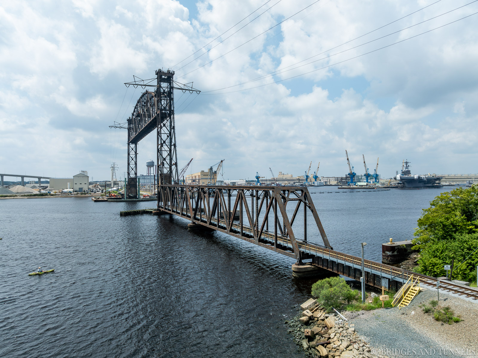 Elizabeth River Lift Bridge (Norfolk & Portsmouth Belt Line Railroad)