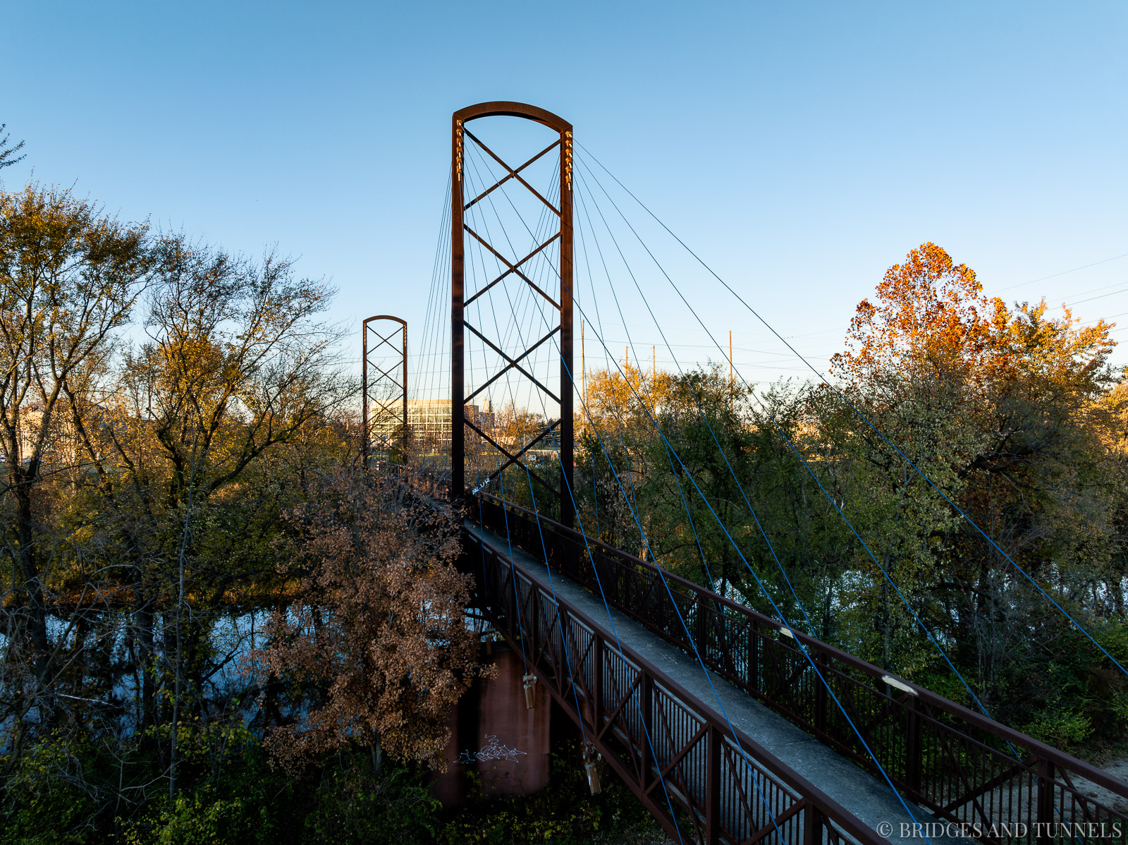 Dr. Beurt SerVaas Suspension Bridge